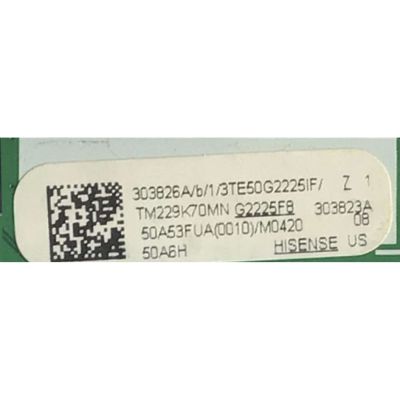 MAIN FUENTE (COMBO) PARA TV HISENSE ((ANDROID)) 4K / NUMERO DE PARTE 303826 / RSAG7.820.11808/ROH / 303823 / 50A53FUA(0010) / H41802PNR18A1 / PANEL HD500Y1U91-T0L2\GM\CKD3A\ROH / DISPLAY CV500U2-L01 REV:02 / MODELOS 50A6H / 50A65H 50A53FUA - Imagen 2